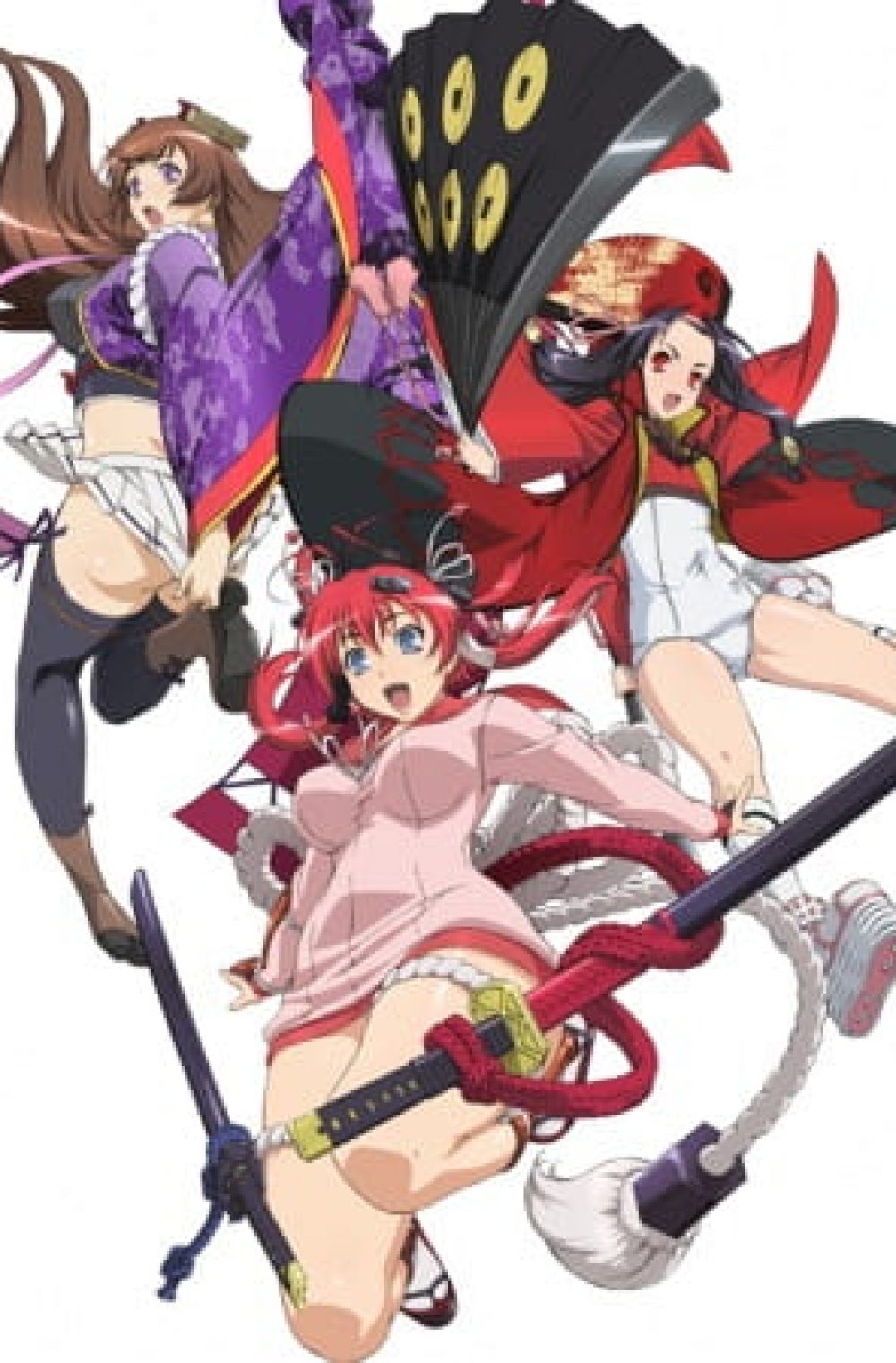 Hyakka Ryouran Samurai Girls (UNCENSORED) + Specials